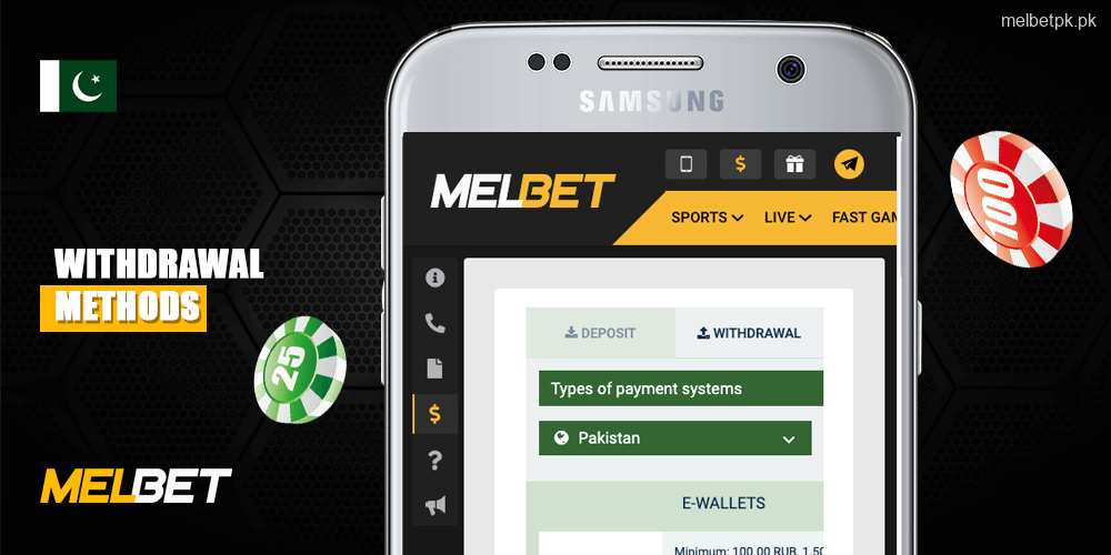 Melbet واپسی کے طریقے